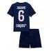 Maillot de foot Paris Saint-Germain Illia Zabarnyi #6 Domicile vêtements enfant 2025-26 Manches Courtes (+ pantalon court)